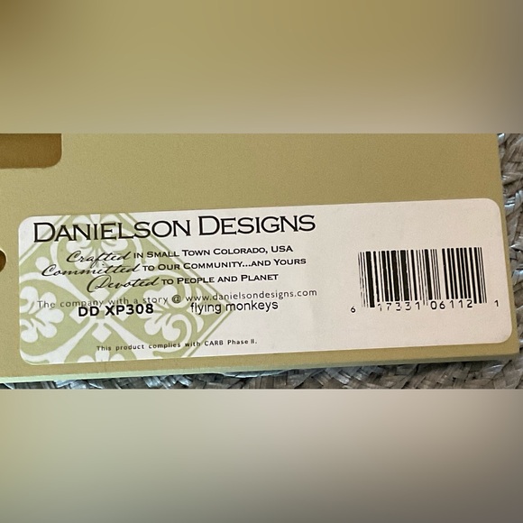 Danielson Designs Flying Monkey sign NWOT - Picture 2 of 4